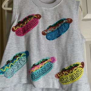 Queen of Sparkles Hot Dog Tank